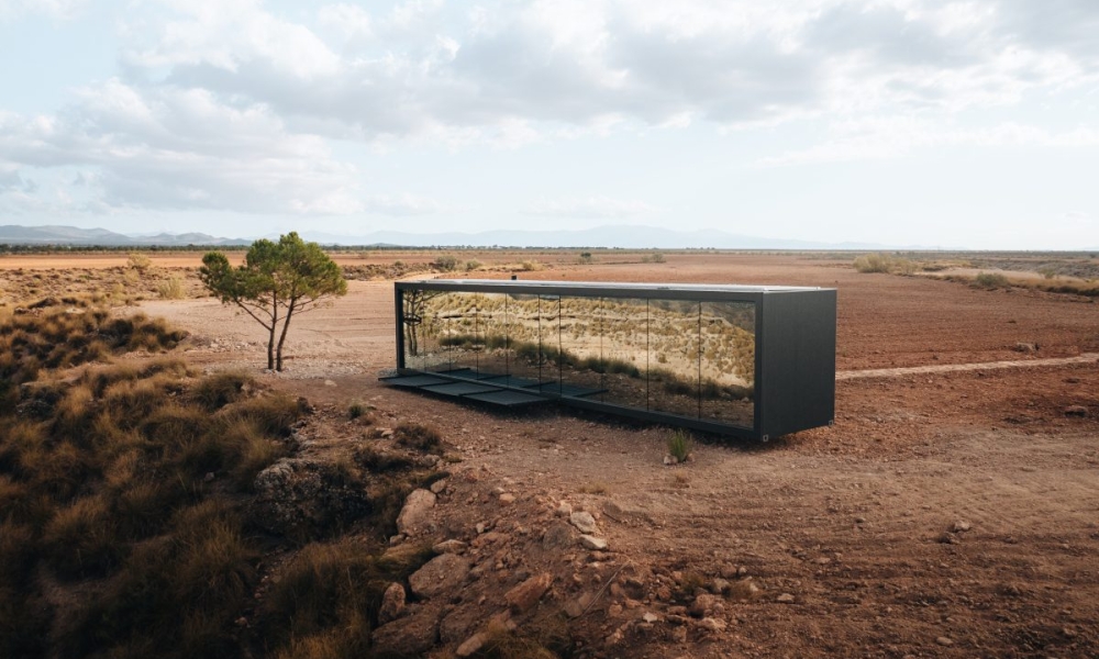 District Hive : un hôtel futuriste et écologique au cœur du désert andalou