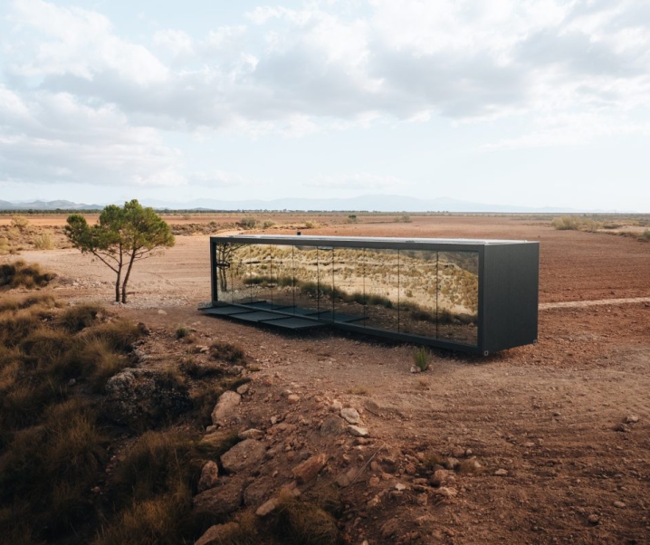 District Hive : un hôtel futuriste et écologique au cœur du désert andalou